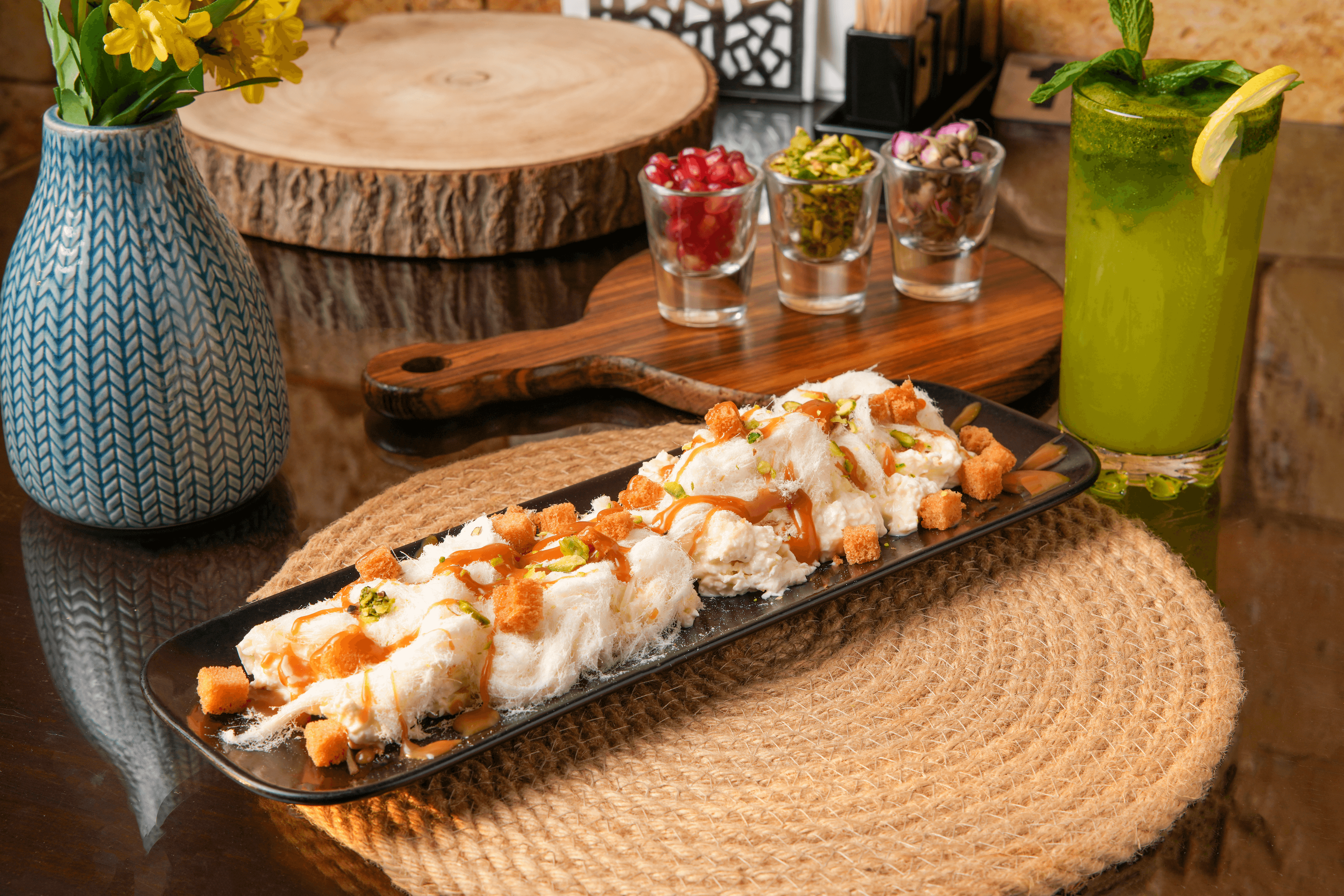 غزل البنات مع القشطة