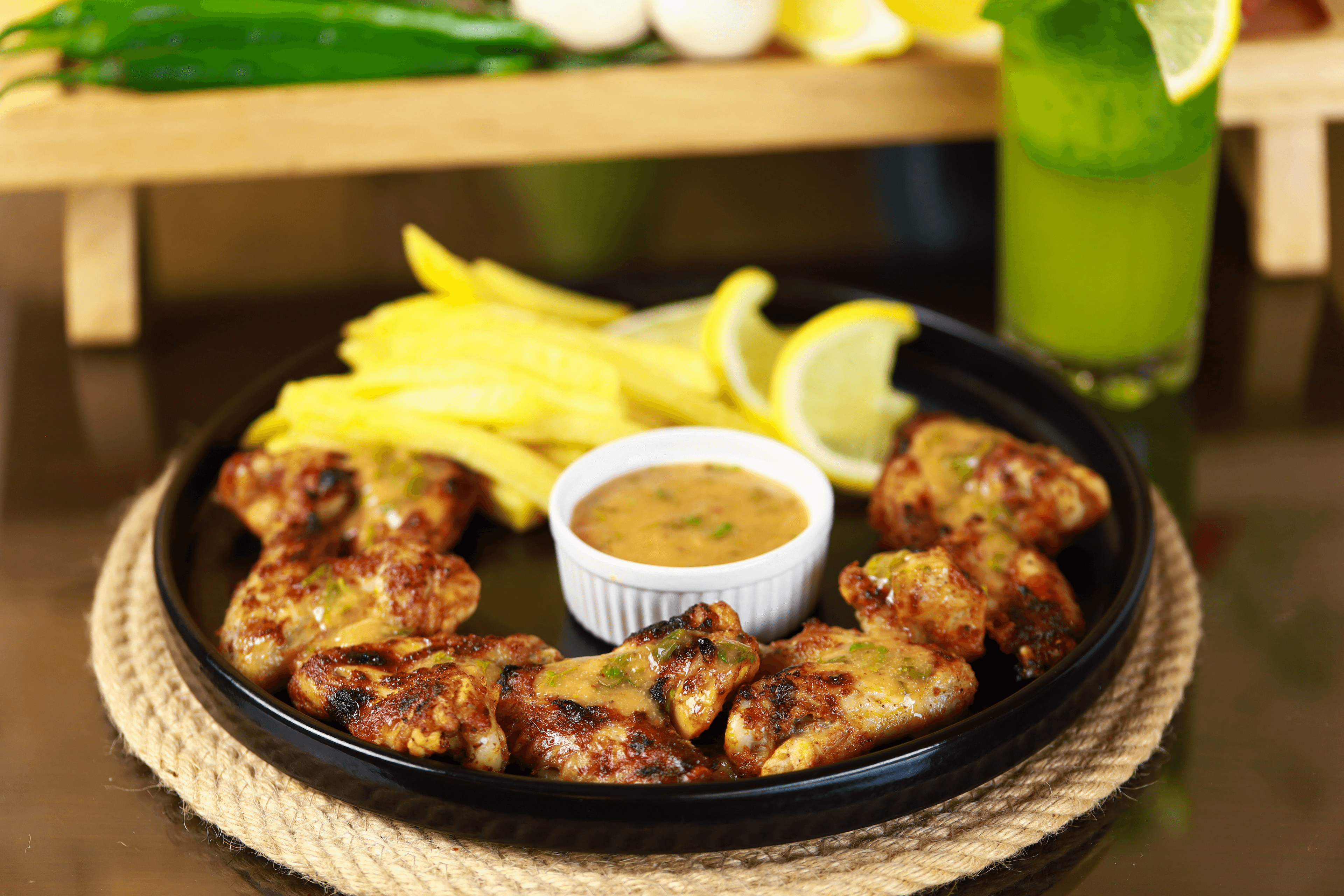 جوانح دجاج مشوية